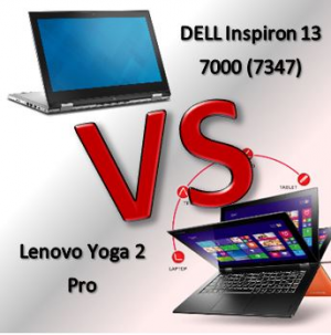 DELL Inspiron 13 7000 Vs Lenovo Yoga 2 Pro -   ?